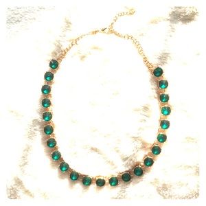 💚Emerald Green&Gold Necklace💚